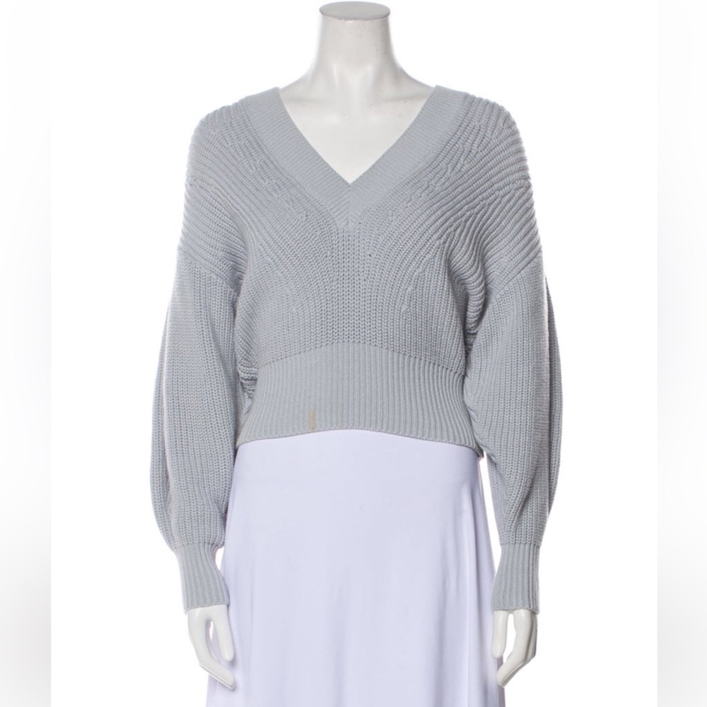 IRO Blue/Gray Knit Sweater